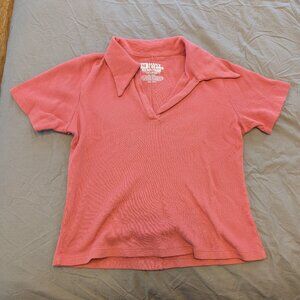 NWOT MSS Fisherman Polo in Raspberry Sorbet